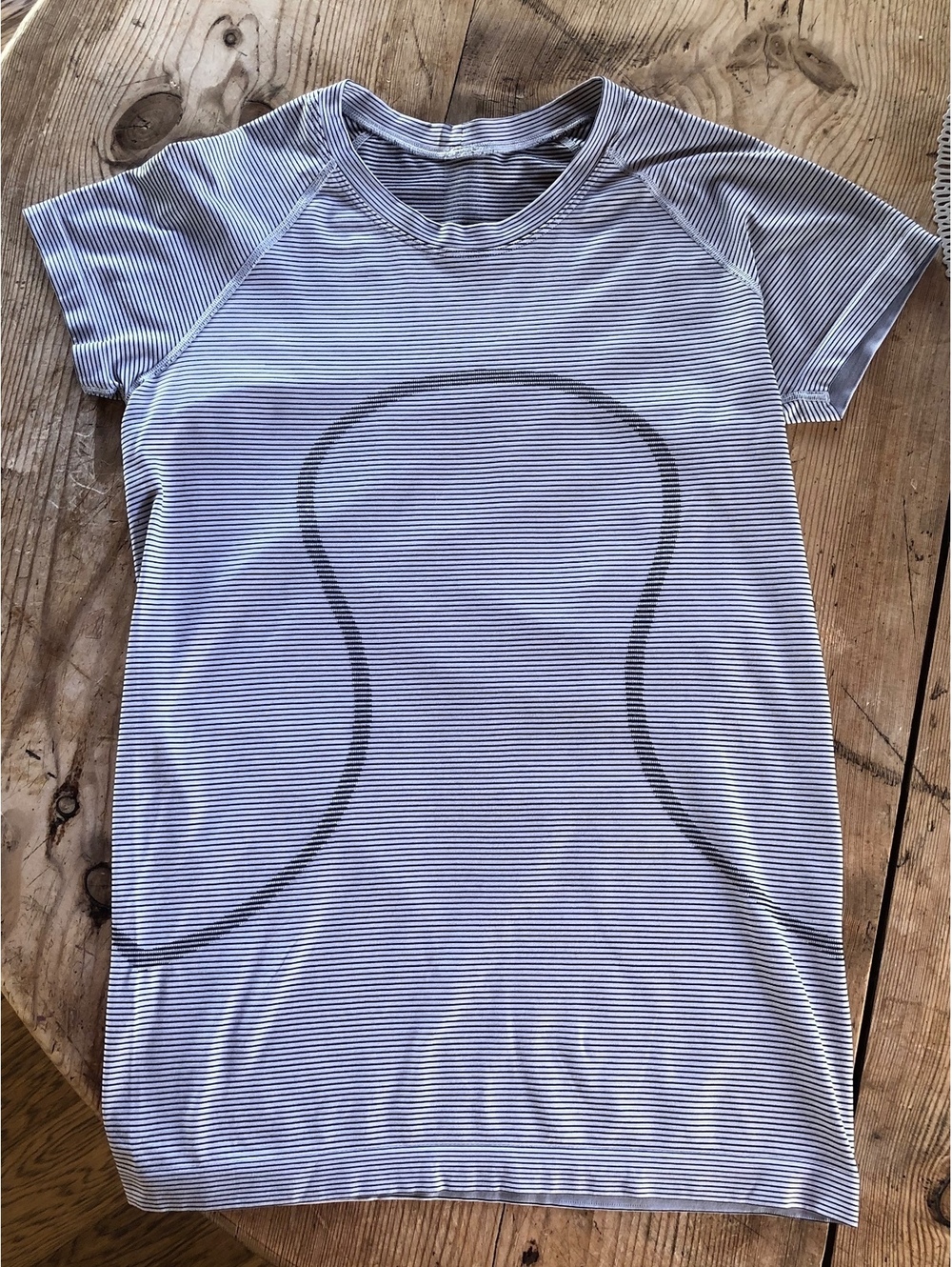 Lululemon Striped Swiftly Tech 2.0 Tee